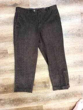 BROOKS BROTHERS CLARK FIT MEN'S SZ 38x34 CORDUROY SLACKS